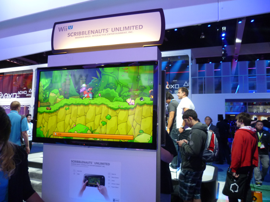 Scribblenauts Unlimited on Wii U, looking glorious