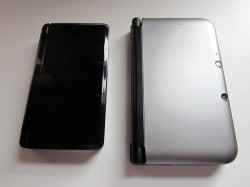 Side by side with the old school 3DS