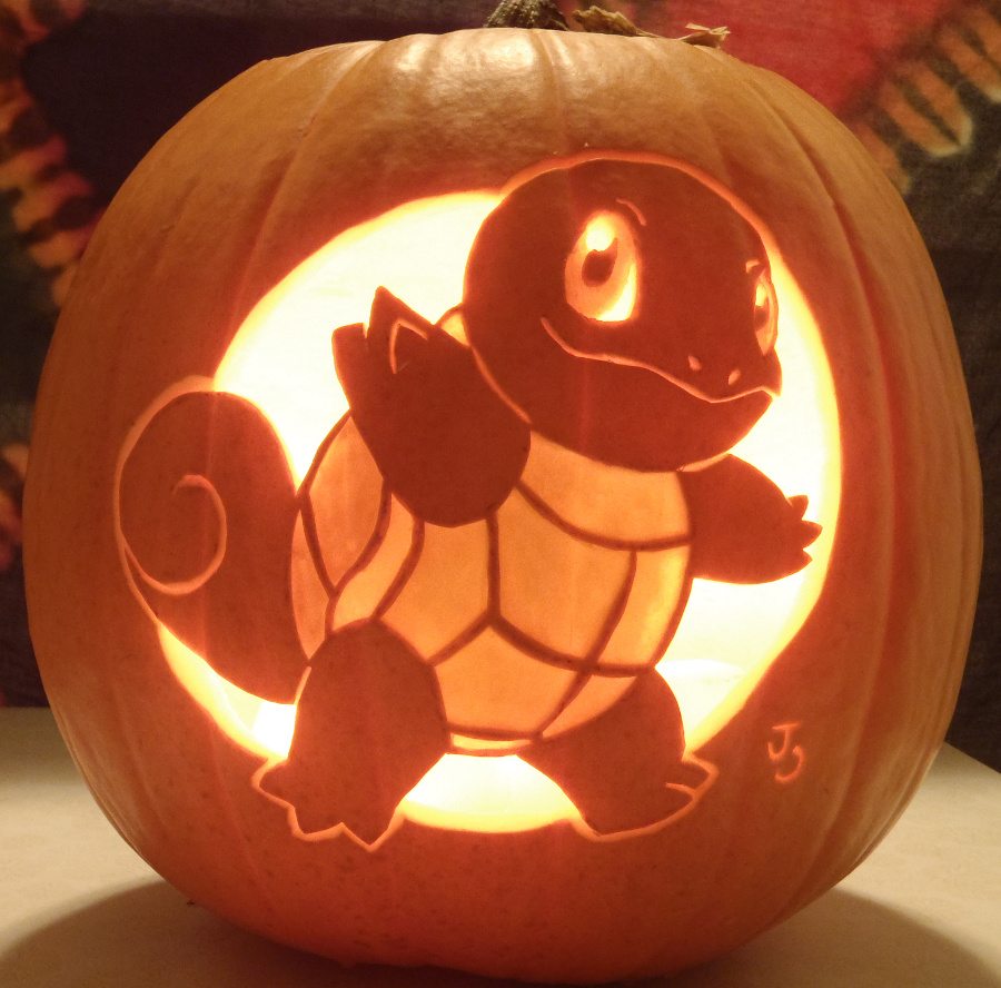 Squirtle Pumpkin Light by Joh Wee D5 I1 X6 R