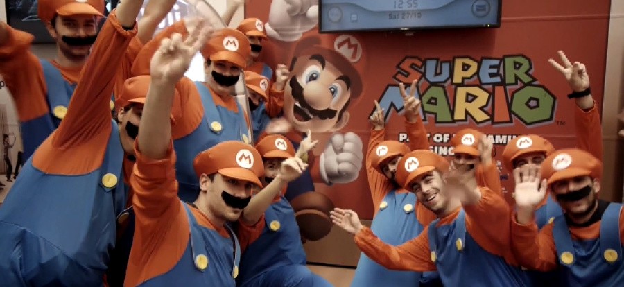 Marioflashmob
