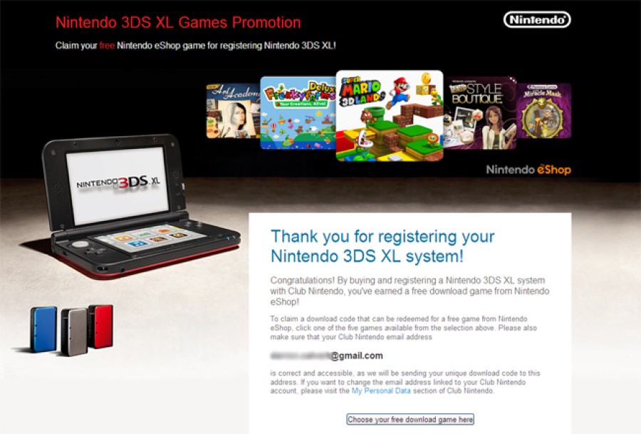 You are thanked for registering the system and asked to confirm your email address