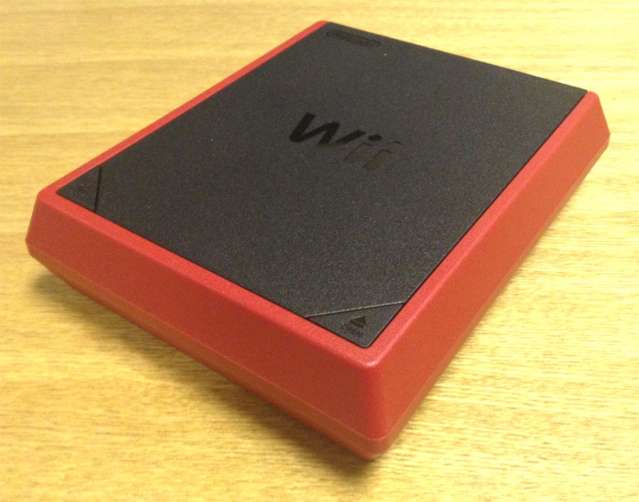 Freed from its packaging, the Wii Mini is surprisingly attractive