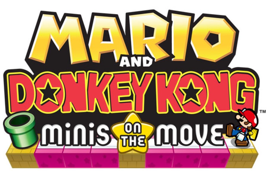 Mario and Donkey Kong Minis on the Move