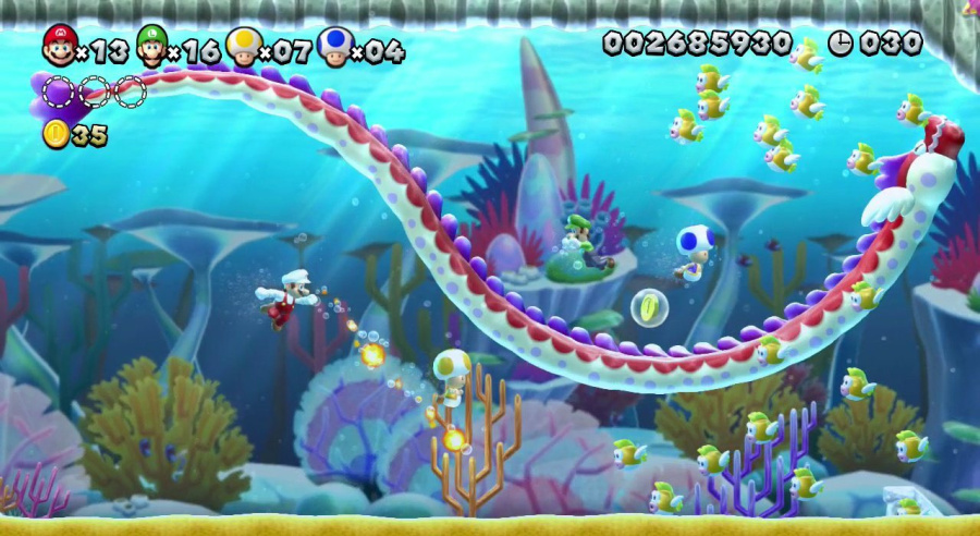 New Super Mario Bros U Screen