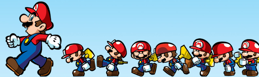 Mario and Donkey Kong Banner