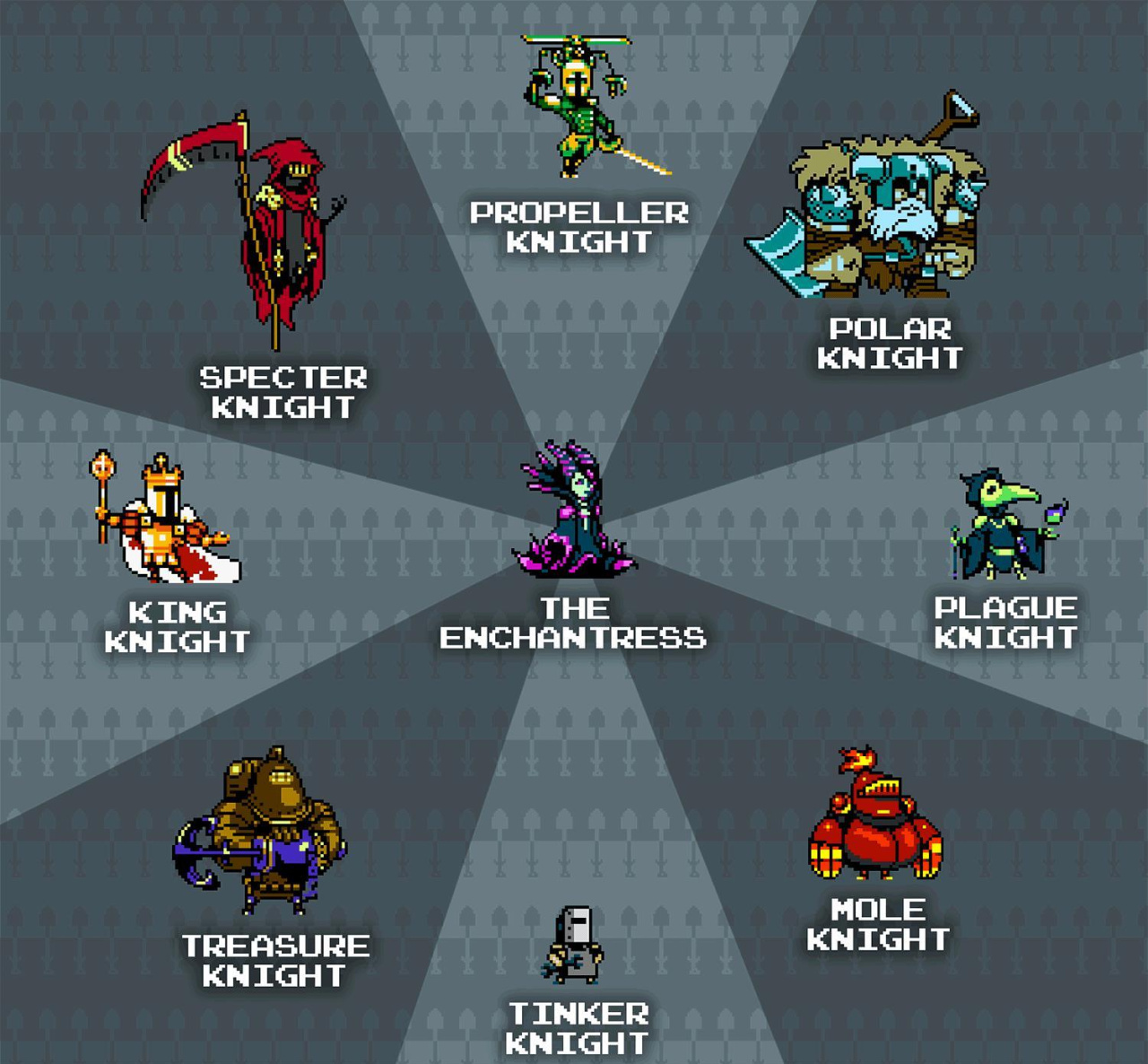 Shovel Knight's Order of No Quarter Boss Lineup is Finalised - Nintendo