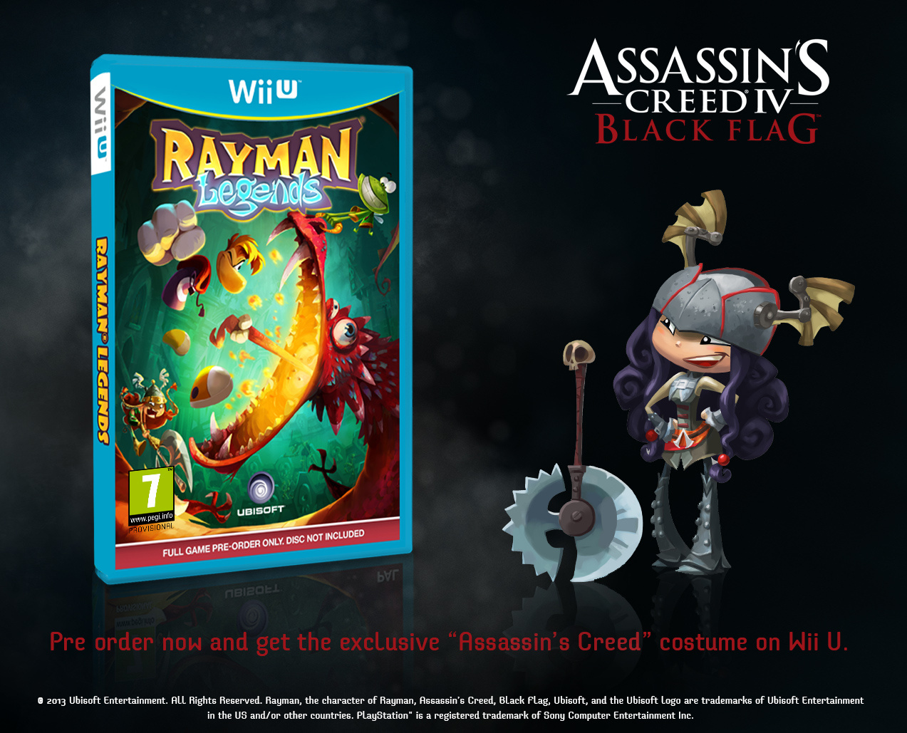 RAYMAN LEGENDS / VERSION DÉMO #1 - NINTENDO SWITCH 