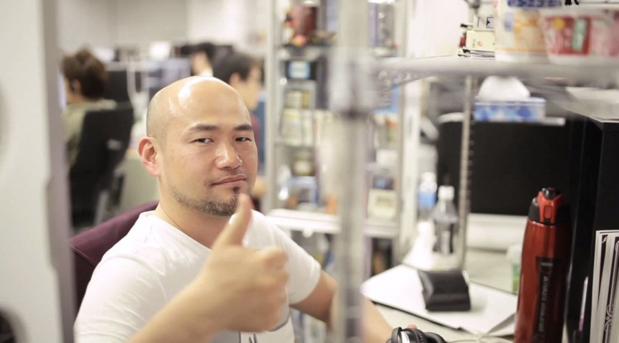 Kamiya in one of his better moods