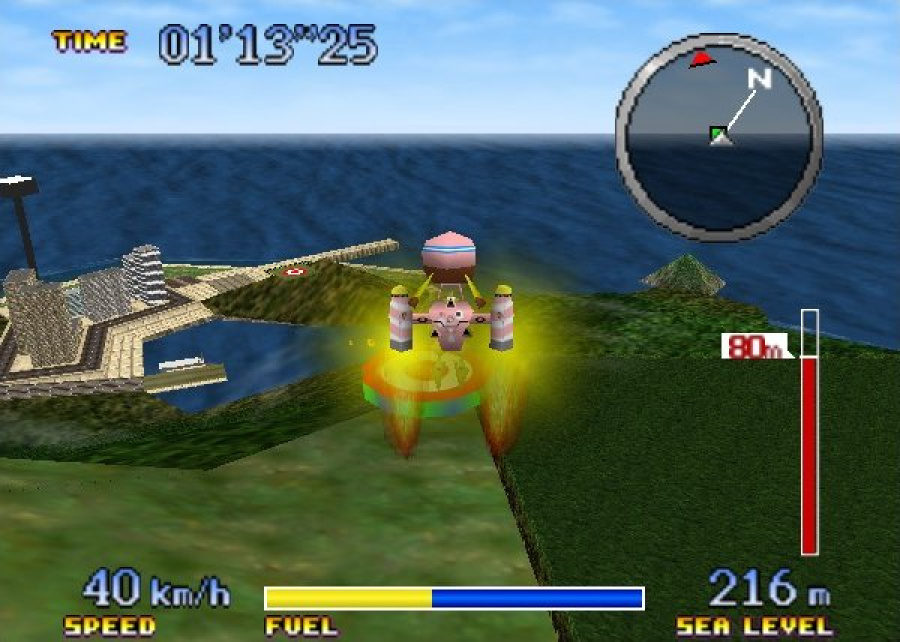 Pilotwings 64 was seen as a massive step up from its prequel