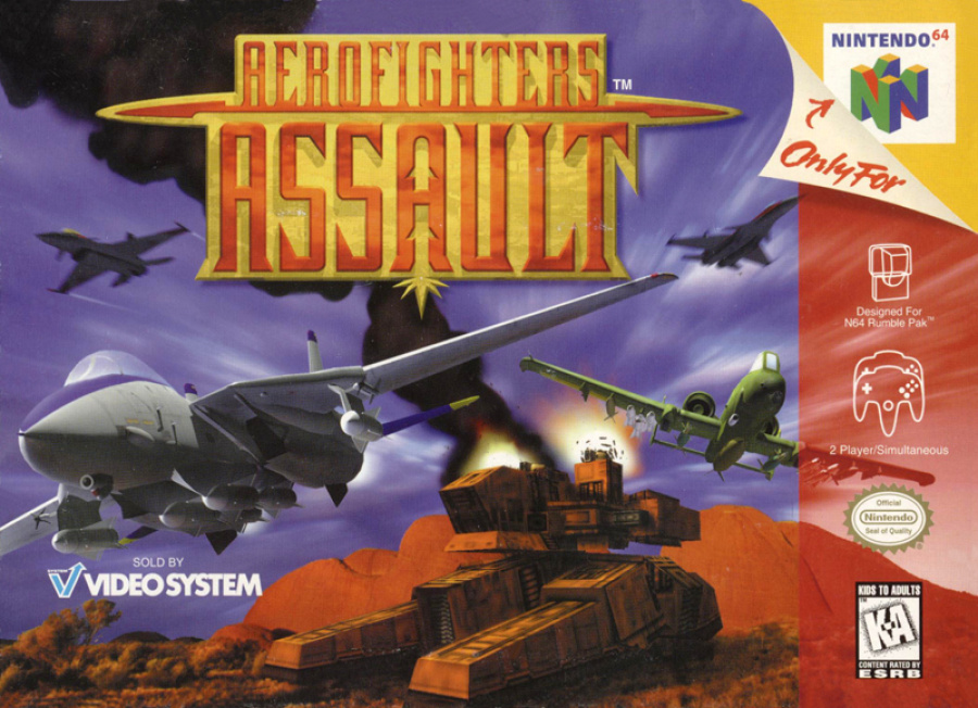 Aero Fighters Assault was Paradigm's next stab at flight on the N64