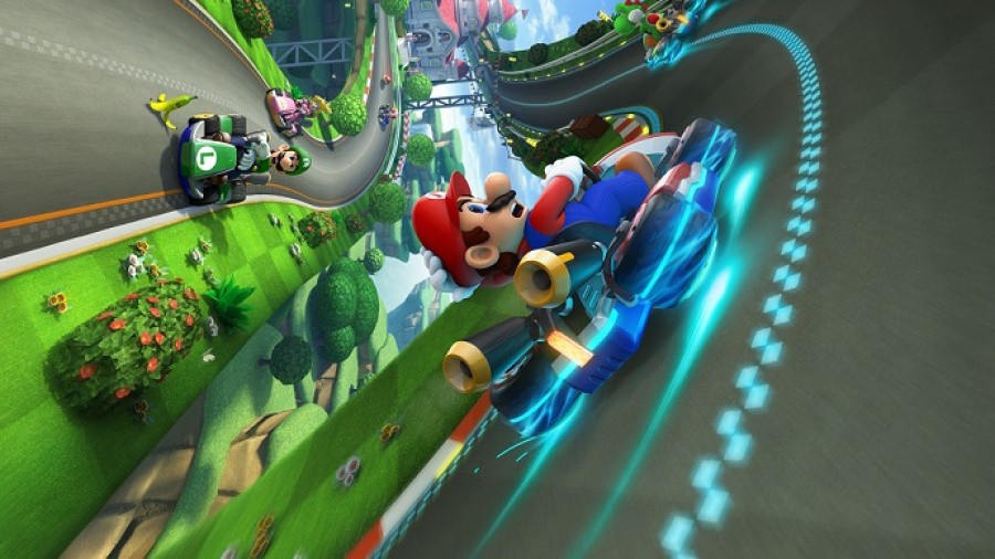I'd worry about falling off the back in a Double Dash mode
