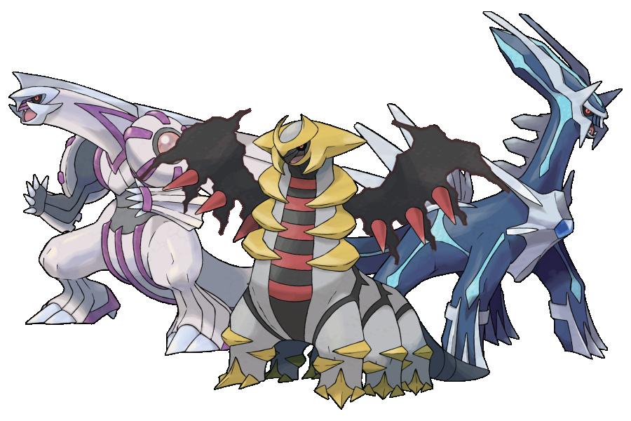 L R Palkia Giratina Dialga