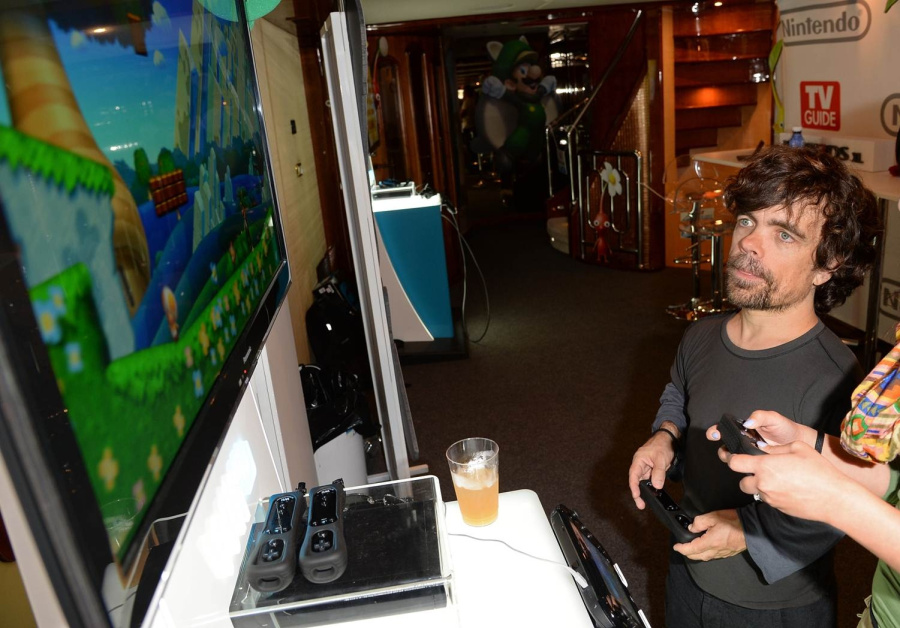 Peter Dinklage plays a mean game of New Super Mario U