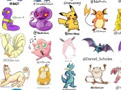 News: All 151 Kanto Pok&eacute;mon Are Together, Each Drawn by a Different Artist
