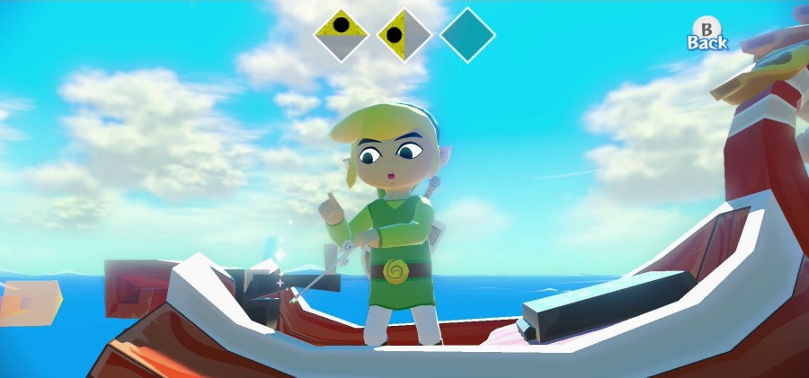 Wind Waker HD Screen