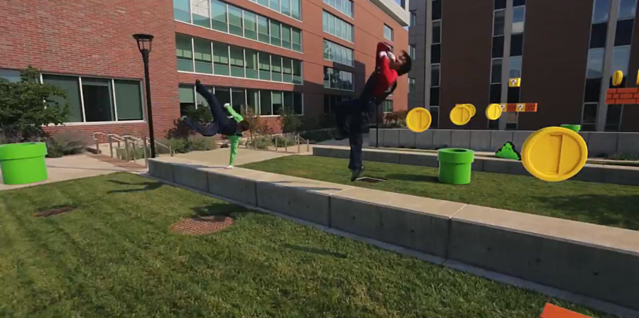 Mario and Luigi Parkour
