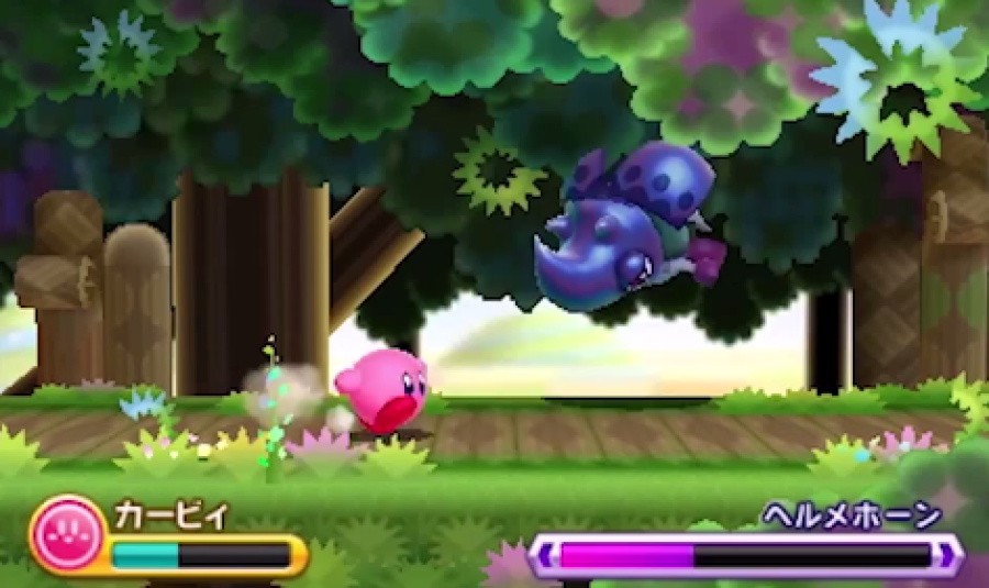 The pink hero returns!