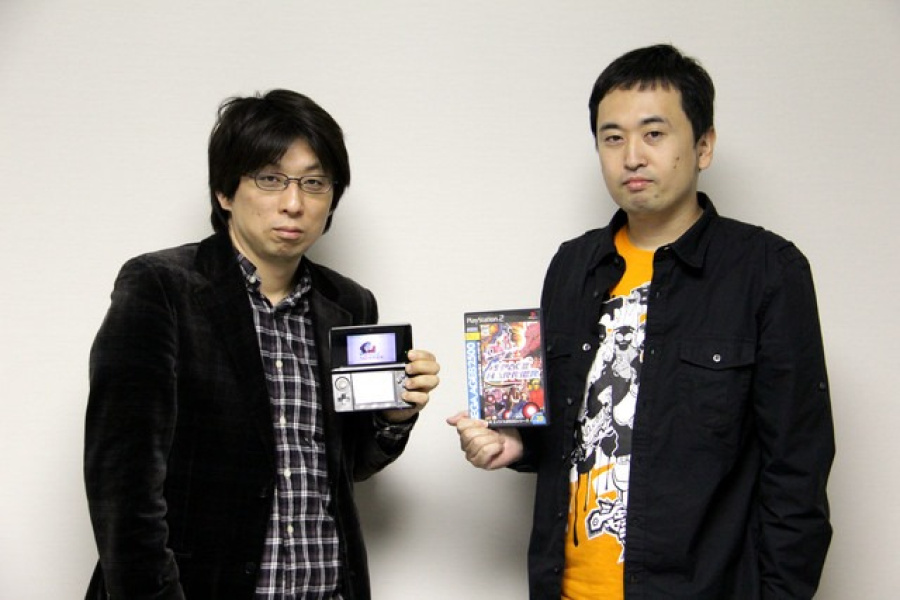 Naoki Horii, President, M2 (left) and Yosuke Okunari, Producer, SEGA CS3 (right)