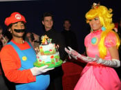 Weirdness: Weirdness: Model Chrissy Teigen Celebrates a Mushroom Kingdom Birthday