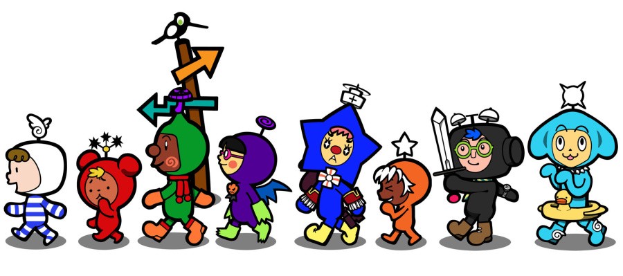 Here they come!