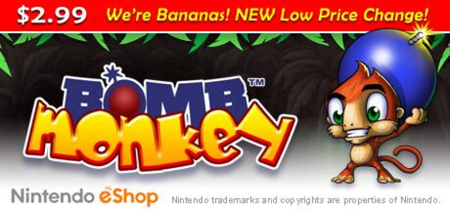 Bomb Monkey Price Drop