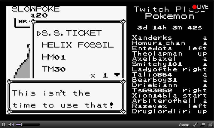 "This sums up TwitchPlaysPokemon in one picture"