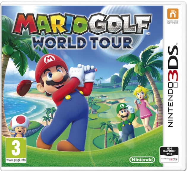 Mario Golf Worl Tour Box Art