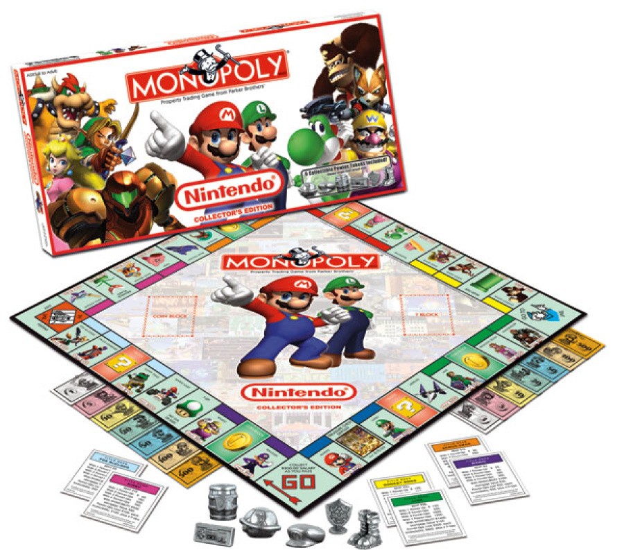 Monopoly and Nintendo have teamed up before