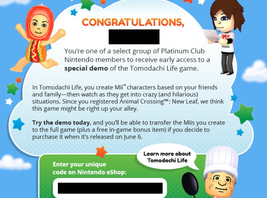 Club Nintendo Distribution