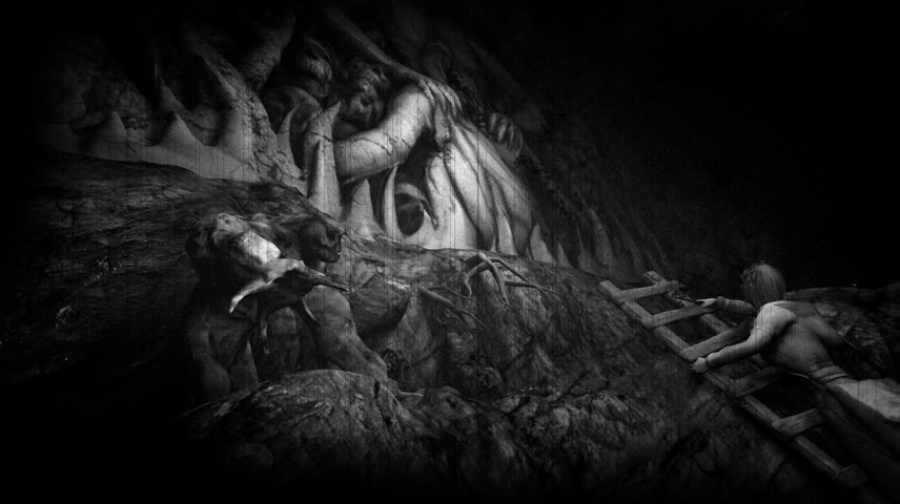 Nightmarish monsters were a key part of the design (Wii screen)