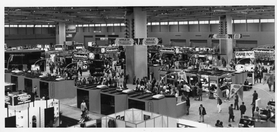 Nintendo at the 1989 Consumer Electronics Show.
