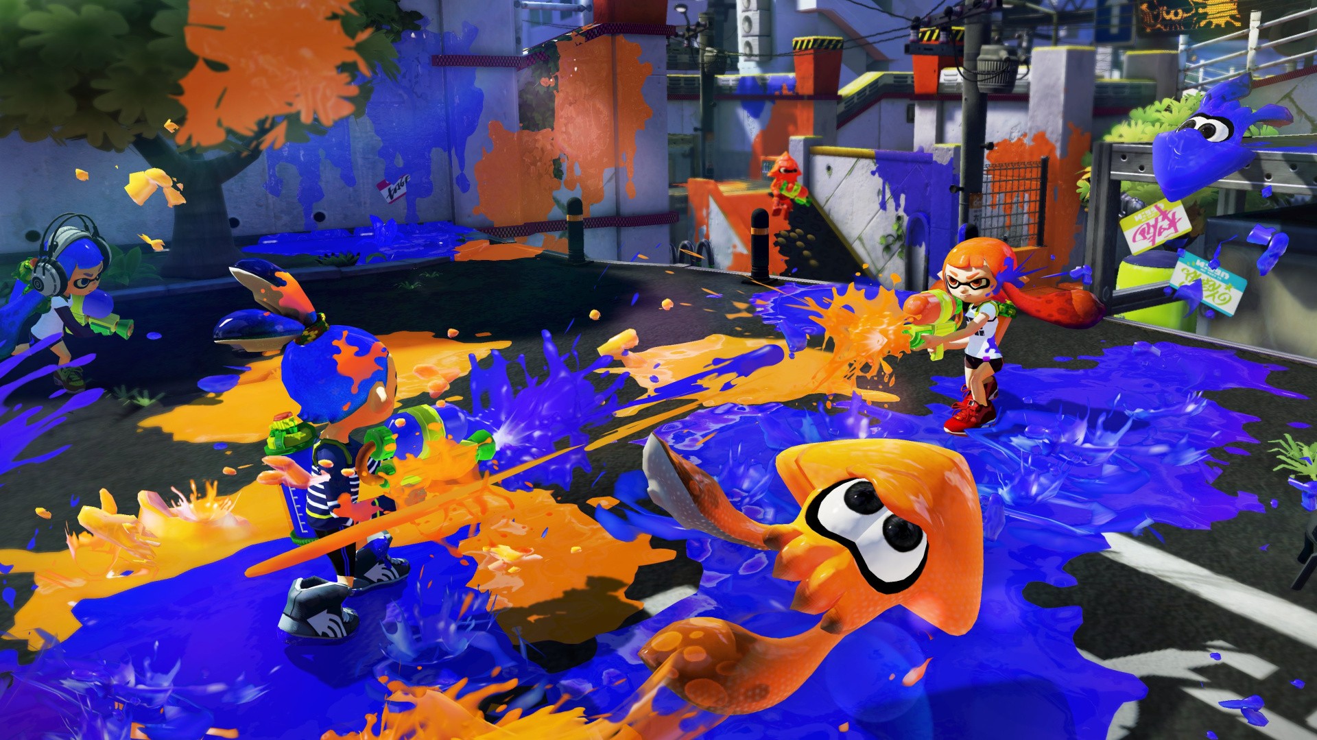 Don t Worry Splatoon Will Have A Local Multiplayer Mode Too Nintendo Life