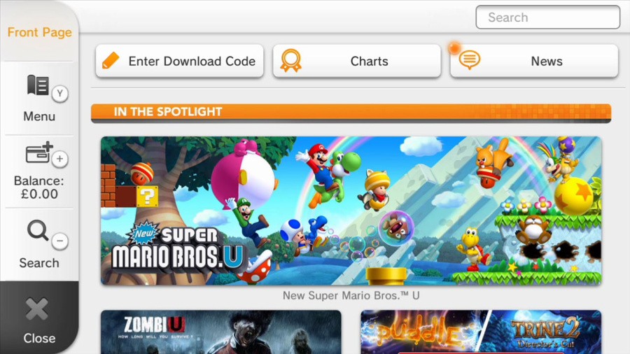 From the very beginning download games have been presented alongside retail titles