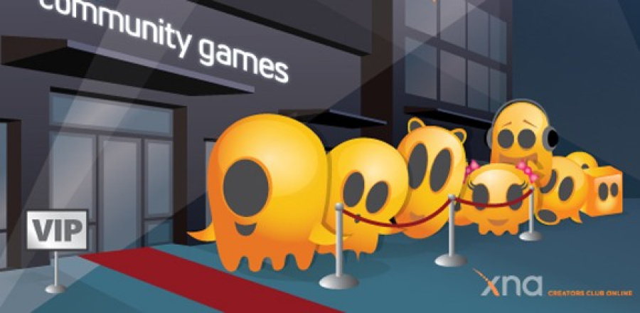 Microsoft made a distinction with its 'community' area of Xbox Live