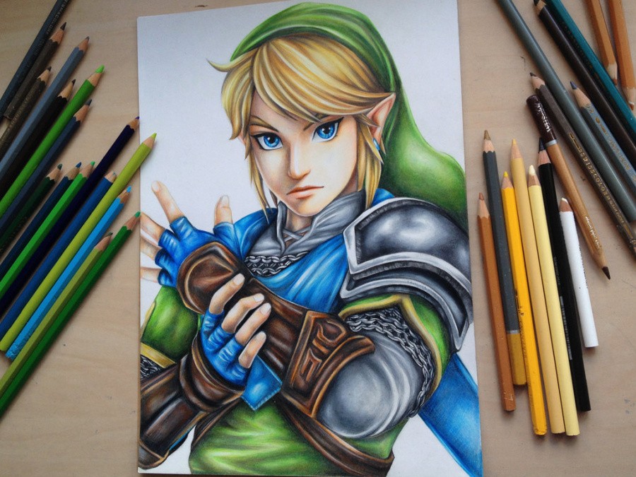 Link From the Legend of Zelda Hyrule Warriors by Polaara D7 Tz7 P4