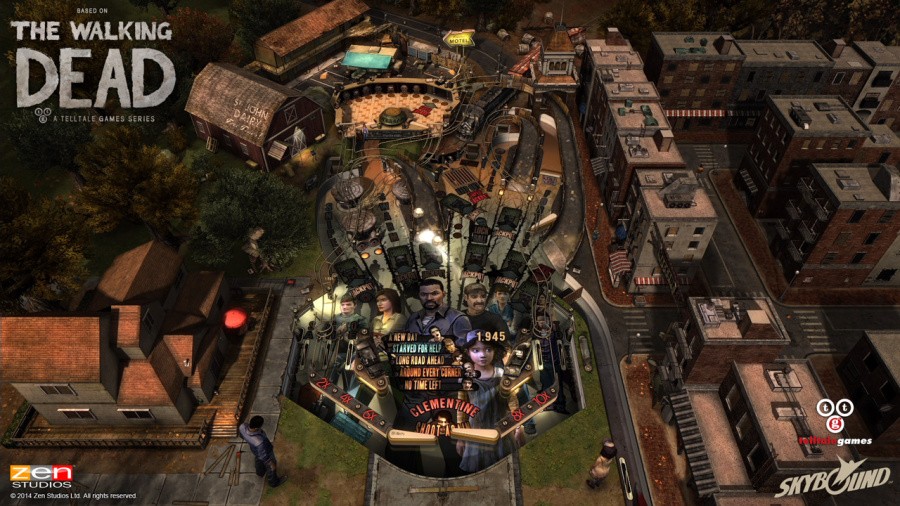The Walking Dead Pinball Skyview