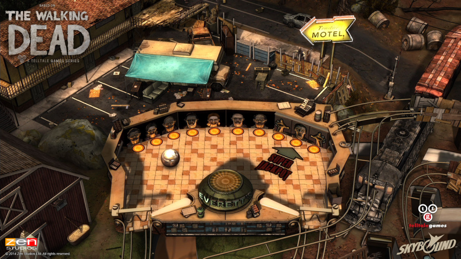 The Walking Dead Pinball Travelier Motel