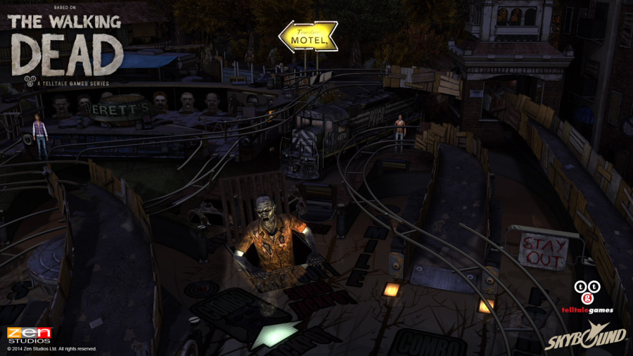 The Walking Dead Pinball Dark Effect