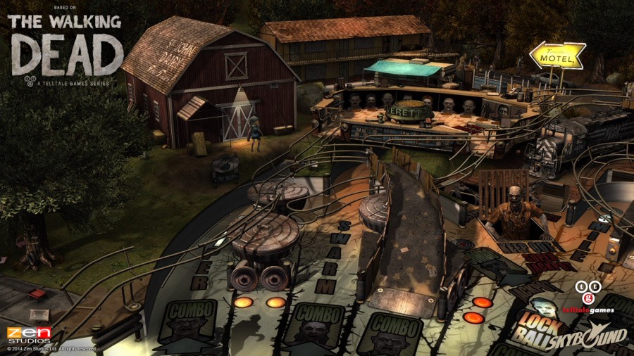The Walking Dead Pinball Setting