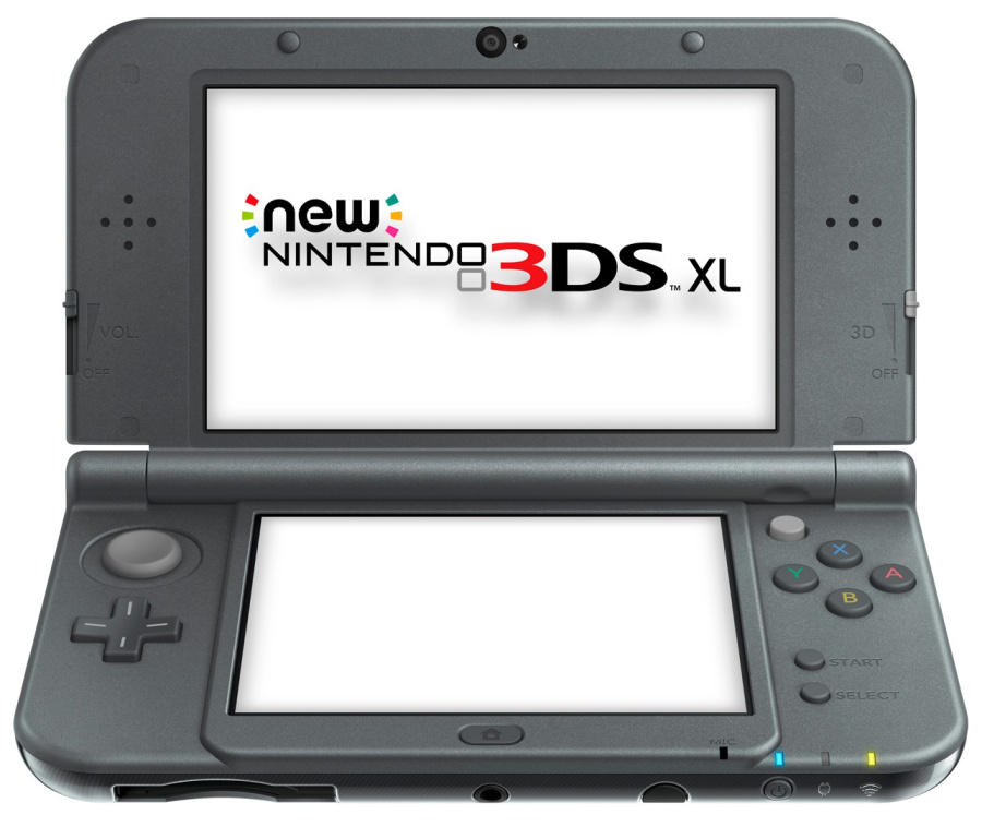 New Nintendo 3 DS XL Metallic Black - Edited