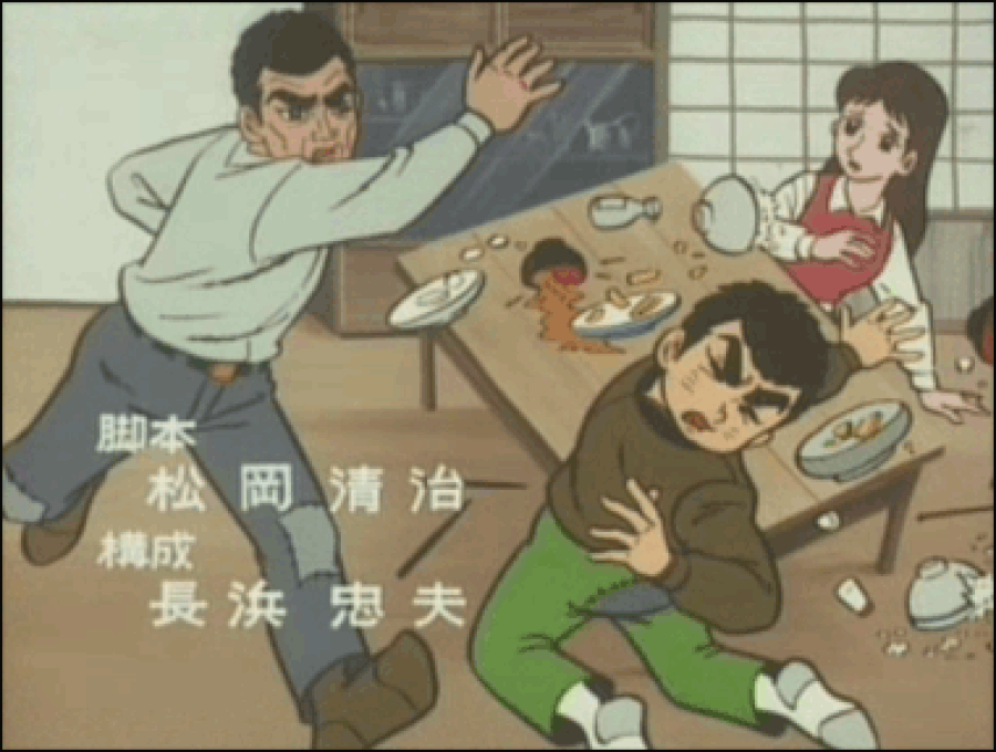 An artist's portrayal of the tea table incident