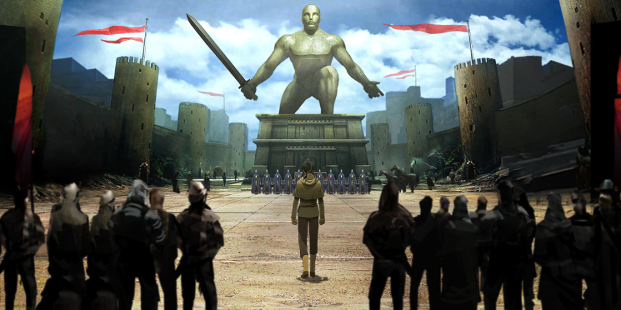 'Guys? We don't need the human sacrifice any more. Guys? Guys?'