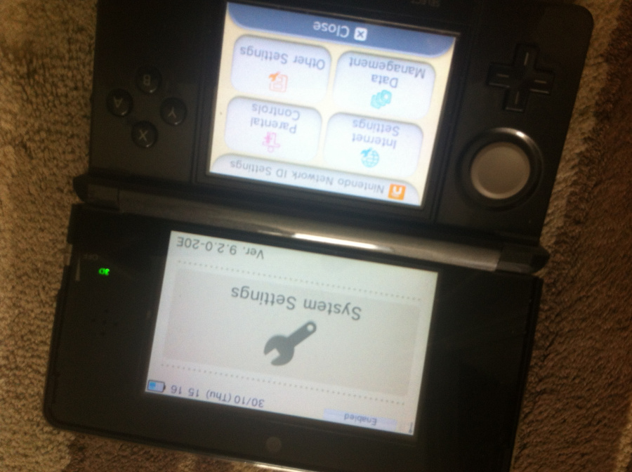3 DS System Update