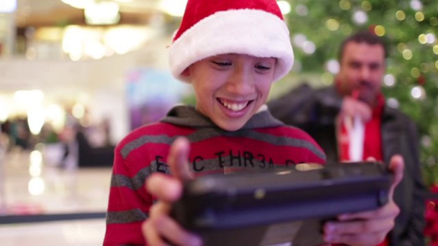 Nice hat, kid