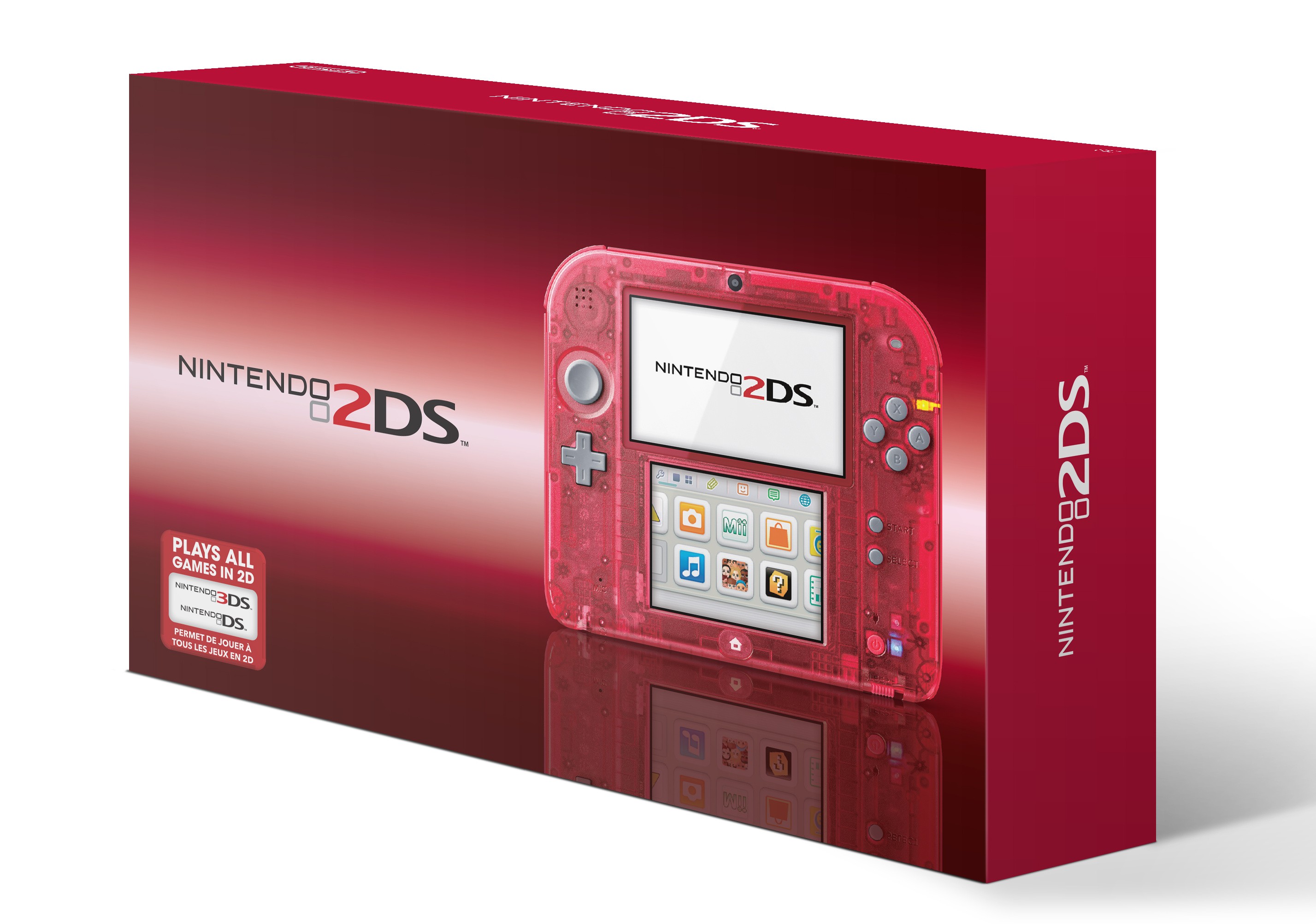 Transparent Blue and Red 2DS Models Hit North America on 21st November Nintendo Life