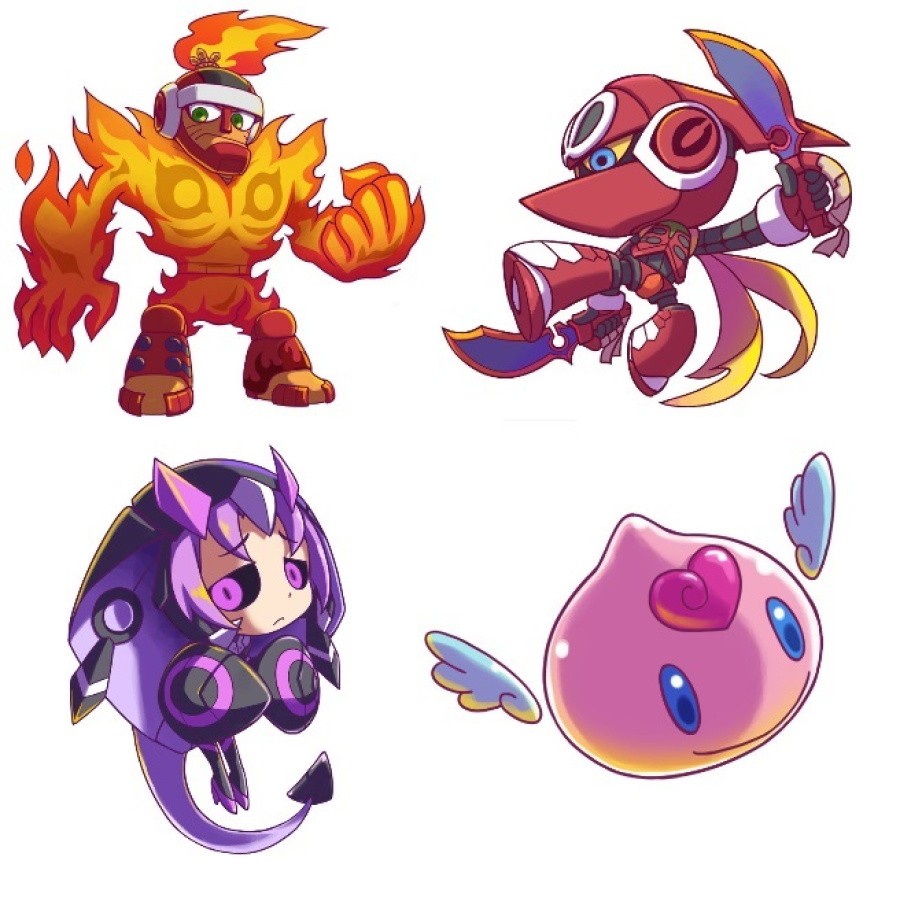 Mighty Gunvolt Bosses Good