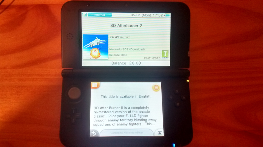 3 D After Burner II