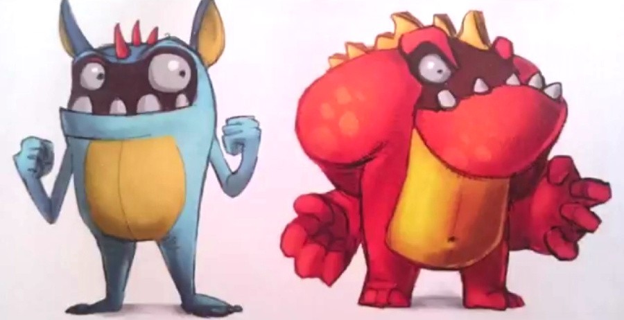 Concept art from the new game