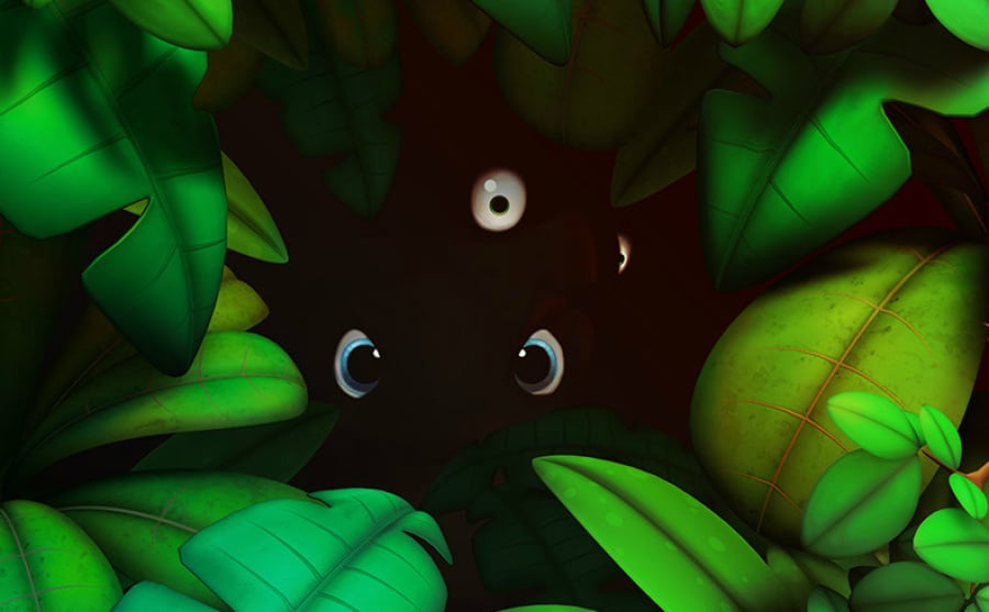 Who's hiding in there...?