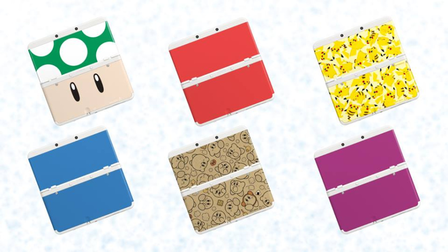 New 3 DS Coverplates - NL